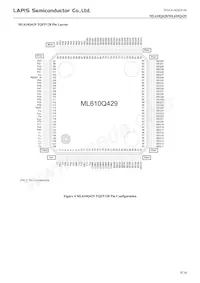 ML610Q429-NNNTBZ03A7 Datasheet Pagina 8