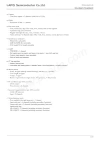 ML610Q432A-NNNTC03A7 Datasheet Page 2