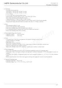 ML610Q432A-NNNTC03A7 Datasheet Pagina 3