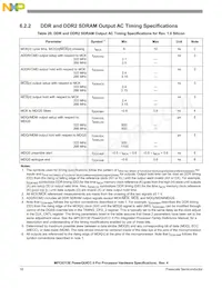 MPC8313ZQAFFB Datasheet Page 18
