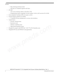 MPC8347ECZUAJFB Datenblatt Seite 6