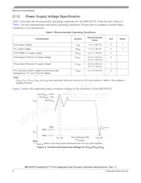 MPC8347ECZUAJFB Datenblatt Seite 8