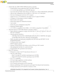 MPC8349ECZUAJFB Datasheet Page 3