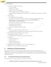 MPC8349ECZUAJFB Datenblatt Seite 6