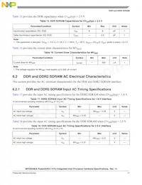 MPC8349ECZUAJFB Datasheet Pagina 17