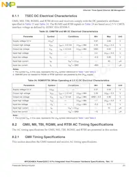 MPC8349ECZUAJFB Datasheet Pagina 23