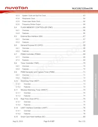 NUC120RD2DN Datasheet Pagina 3