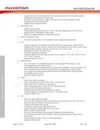 NUC120RD2DN Datasheet Page 10