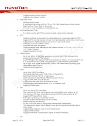 NUC120RD2DN Datenblatt Seite 14