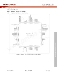 NUC120RD2DN數據表 頁面 21