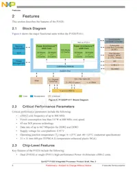 P1020NXN2DFB Datasheet Pagina 6