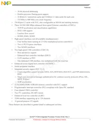 P1020NXN2DFB Datasheet Page 7