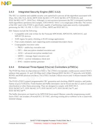 P1020NXN2DFB Datasheet Pagina 9