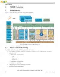 P3041NSE7PNC Datasheet Pagina 6