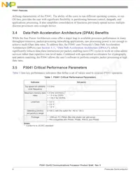 P3041NSE7PNC Datasheet Pagina 8