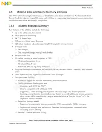 P3041NSE7PNC Datasheet Page 9