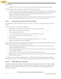 P3041NSE7PNC Datasheet Page 12