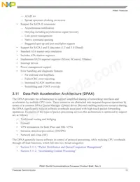 P3041NSE7PNC Datasheet Page 15