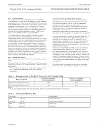 P80C557E4EFB/01 Datasheet Pagina 9