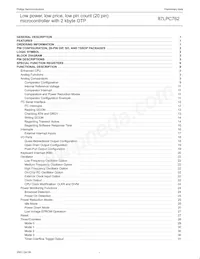 P87LPC762FN Datasheet Pagina 2