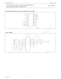 P87LPC762FN Datasheet Pagina 5