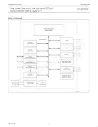 P87LPC762FN Datasheet Pagina 6