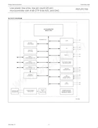 P87LPC769HD Datasheet Pagina 6