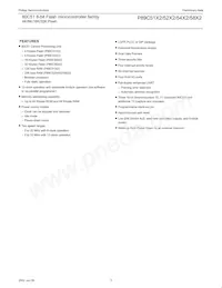 P89C58X2BA/00 Datasheet Pagina 3