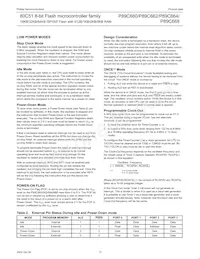 P89C668HFA/00 Datenblatt Seite 11