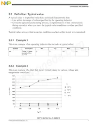 PCF51QU64VLF Datasheet Page 7