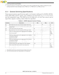 PCF51QU64VLF Datasheet Pagina 18