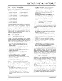 PIC24FJ64GA110T-I/PT Datasheet Pagina 9