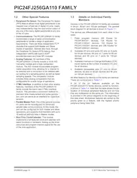 PIC24FJ64GA110T-I/PT Datasheet Pagina 10