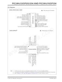 PIC24HJ32GP204-H/PT Datasheet Pagina 3