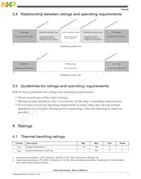 PK20FX512VMD12 Datasheet Page 7