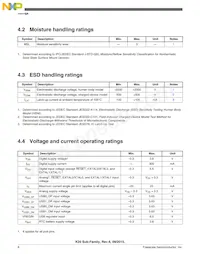 PK20FX512VMD12 Datasheet Page 8