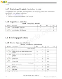 PK20FX512VMD12 Datasheet Pagina 18