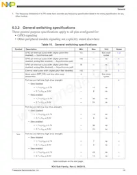 PK20FX512VMD12 Datasheet Pagina 19