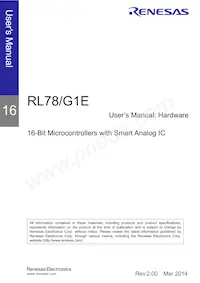 R5F10FMEDFB#YK1 Datasheet Copertura