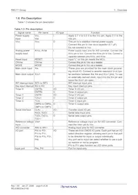 R5F21113DFP#U0 Datasheet Pagina 8