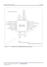 R5F21193DSP#U0 Datasheet Pagina 11