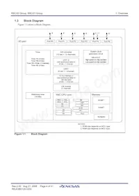 R5F2120AJFP#U0 Datasheet Pagina 6