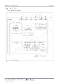 R5F21254SDFP#U0 Datasheet Page 6