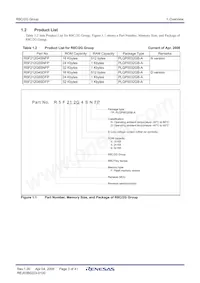 R5F212G6SNFP#W4 Datasheet Pagina 5