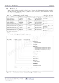 R5F212L4SYFP#X6 Datasheet Pagina 8