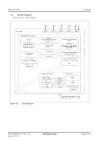 R5F21335CNFP#50 Datasheet Pagina 5