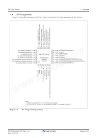 R5F21335CNFP#50 Datasheet Pagina 6