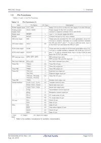 R5F21335CNFP#50 Datasheet Page 8