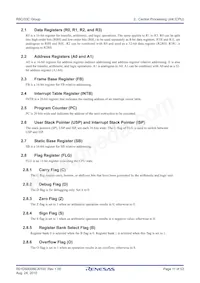 R5F21335CNFP#50 Datasheet Pagina 11