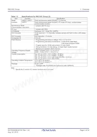 R5F21357CDFP#X4 Datasheet Pagina 3